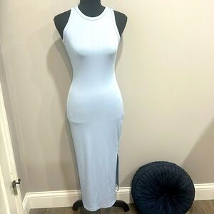 Women’s blue bodycon dress